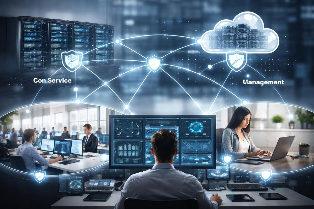 Hybrid network management