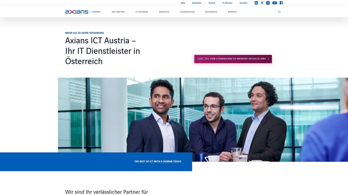 Top 7 IT Dienstleister Wien 2025: Experten Für Ihr Business 5 Top 7 IT Dienstleister Wien 2025: Experten Für Ihr Business - Axians ICT Austria – Digitalisierung & IT-Integration