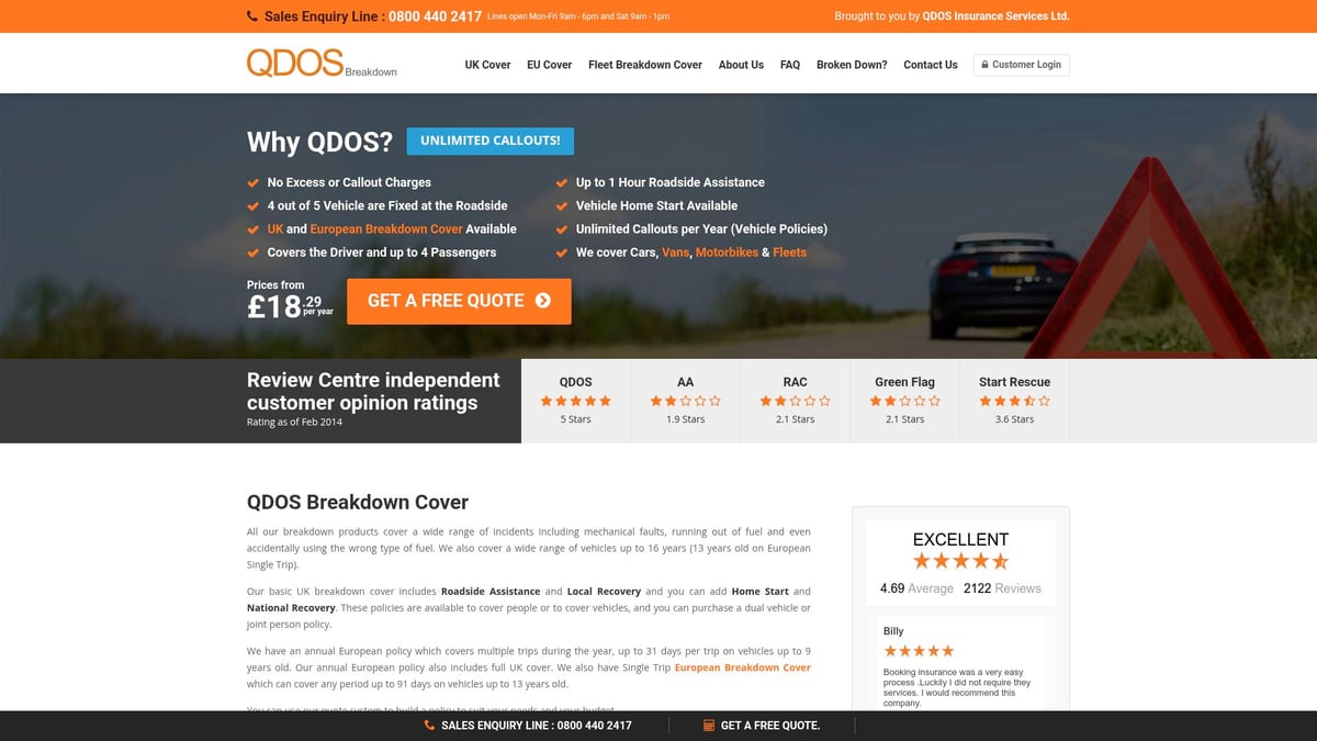 7 Essential Best Car Breakdown Company Picks for 2025 - QDOS Breakdown