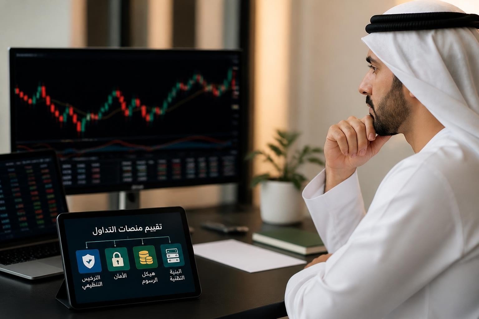 افضل منصة تداول: دليل شامل لاختيار الوسيط الموثوق 2026