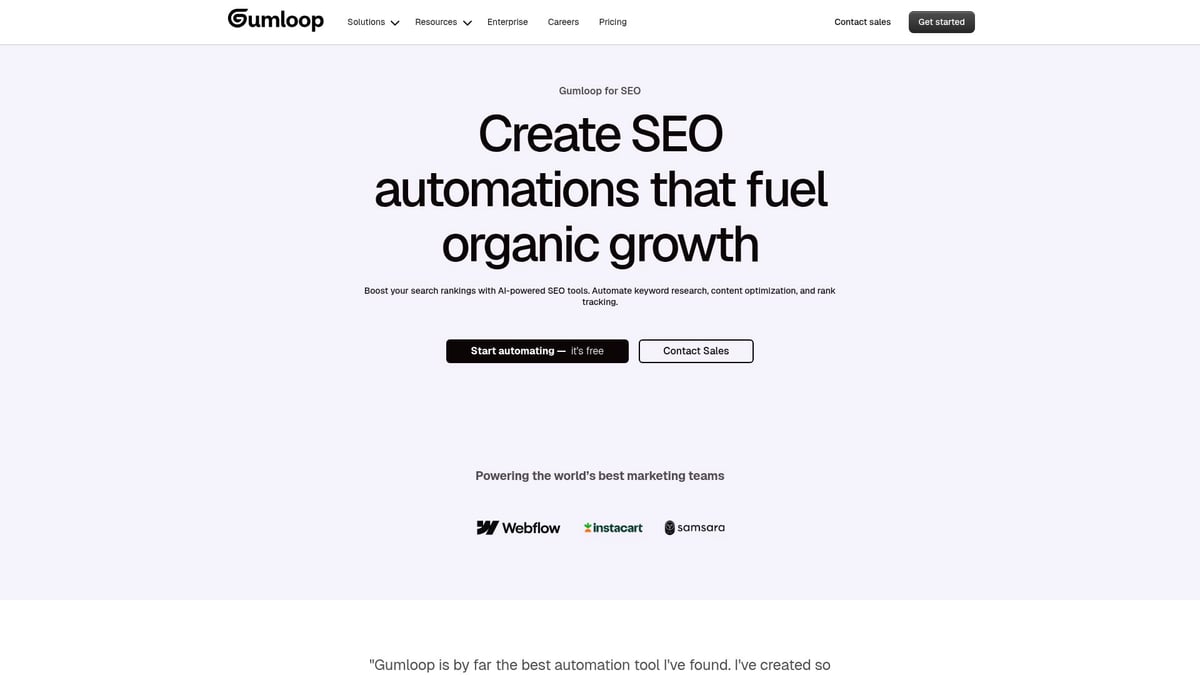 7 Free AI SEO Tools to Boost Your Rankings in 2025 - Gumloop