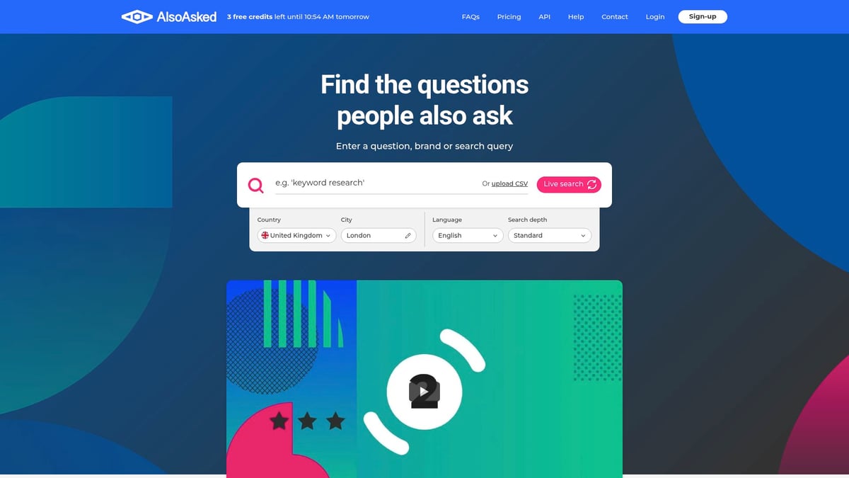 7 Free AI SEO Tools to Boost Your Rankings in 2025 - AlsoAsked