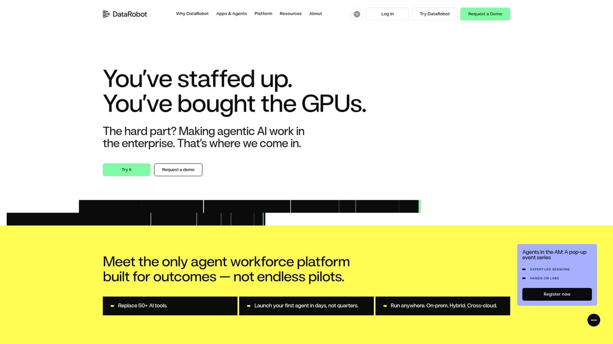9 Essential AI ML Tools to Supercharge Your Workflow in 2025 - DataRobot