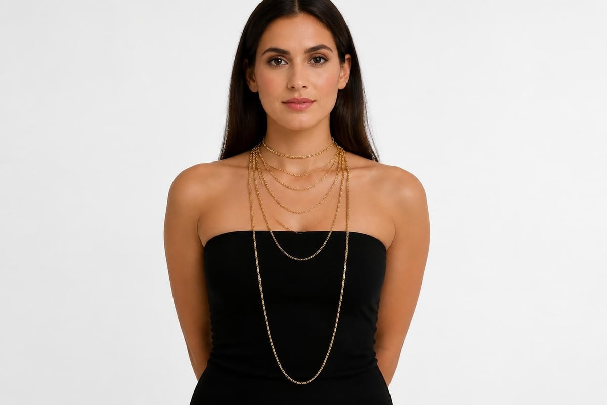 Necklace length guide