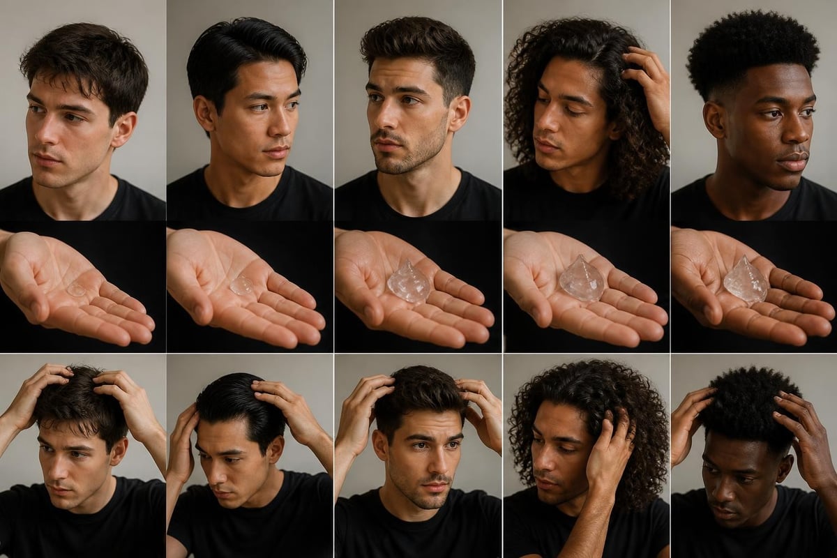 Styling gel application technique