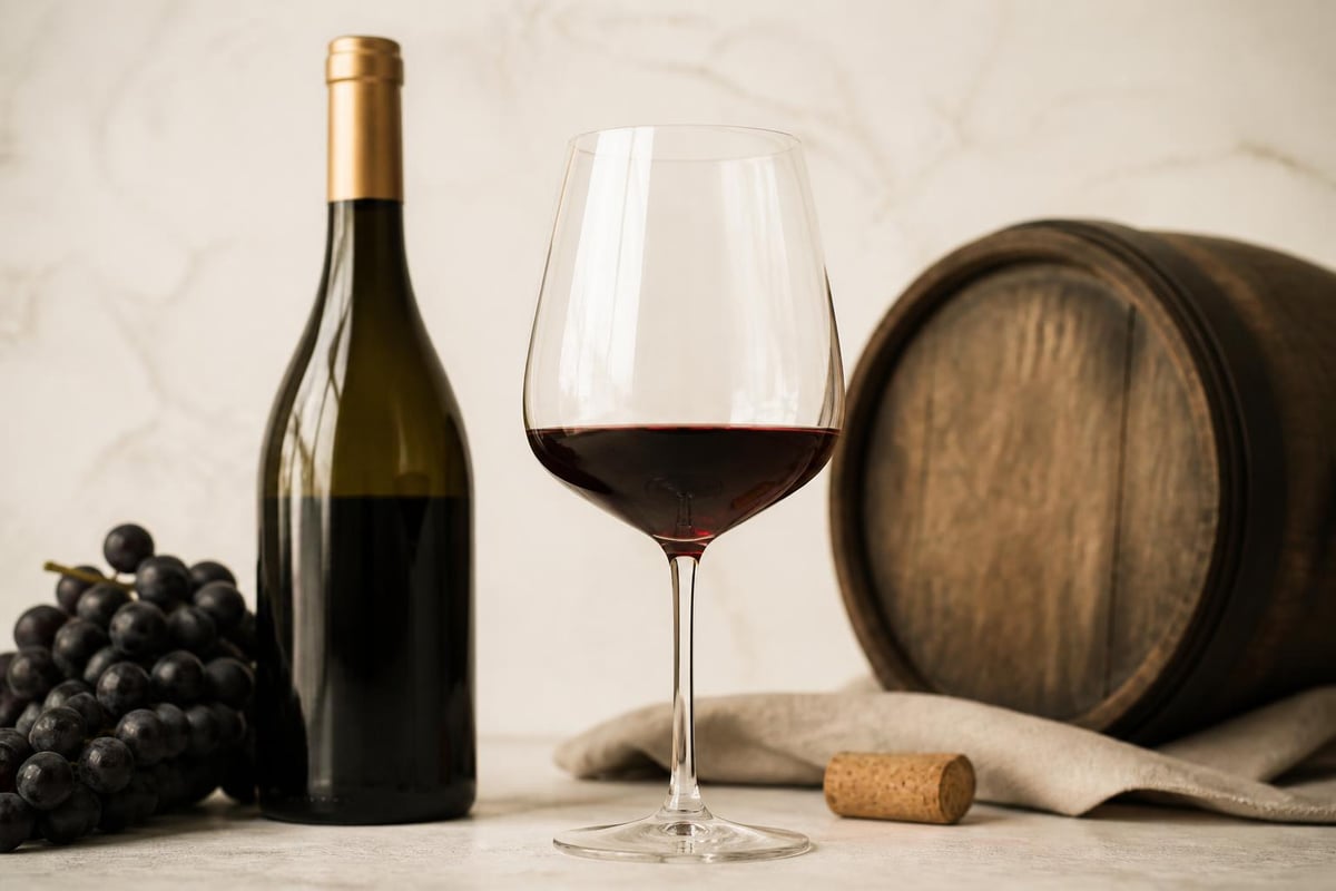 Wine aging process