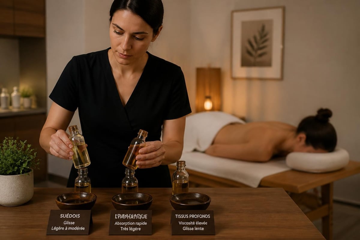 Protocoles massage huiles naturelles