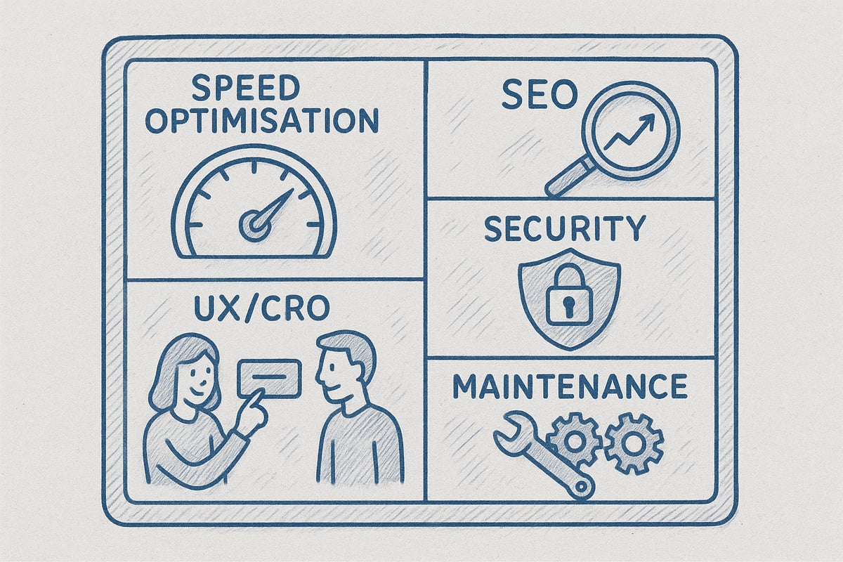 Core Website Optimization Services Explained