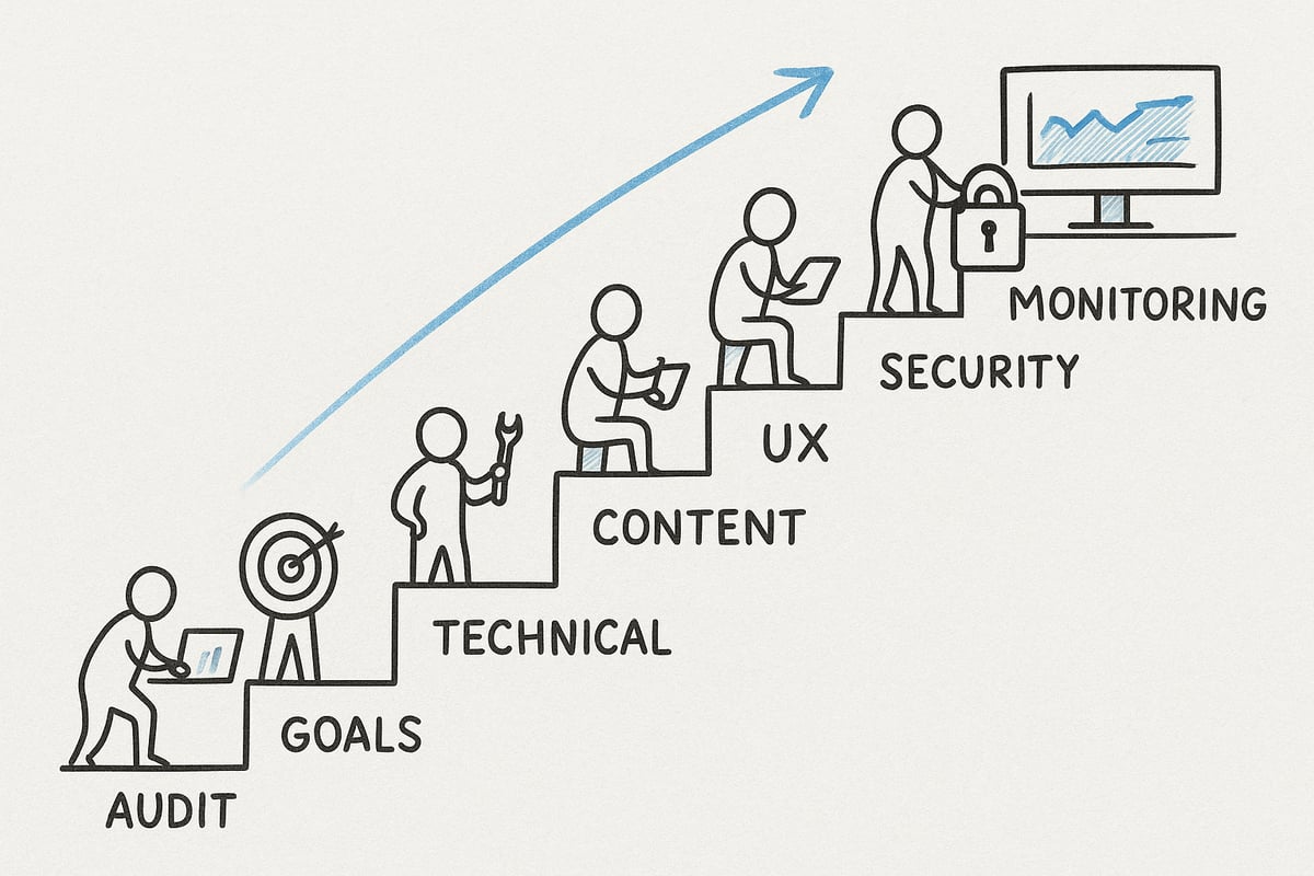 Step-by-Step Guide to Optimizing Your Website in 2026