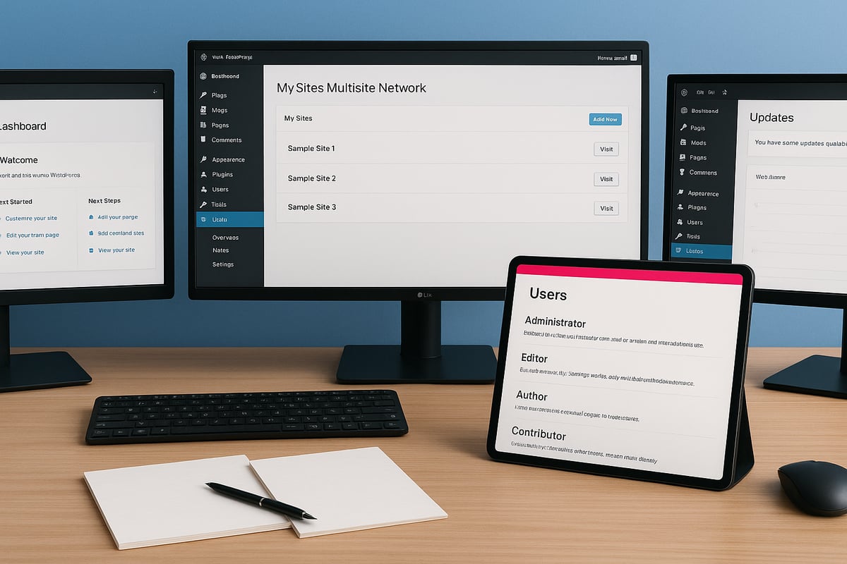 <span style="color:#3882DB;">Verwaltung, Benutzerrollen & Best Practices Im Multisite-Netzwerk</span>