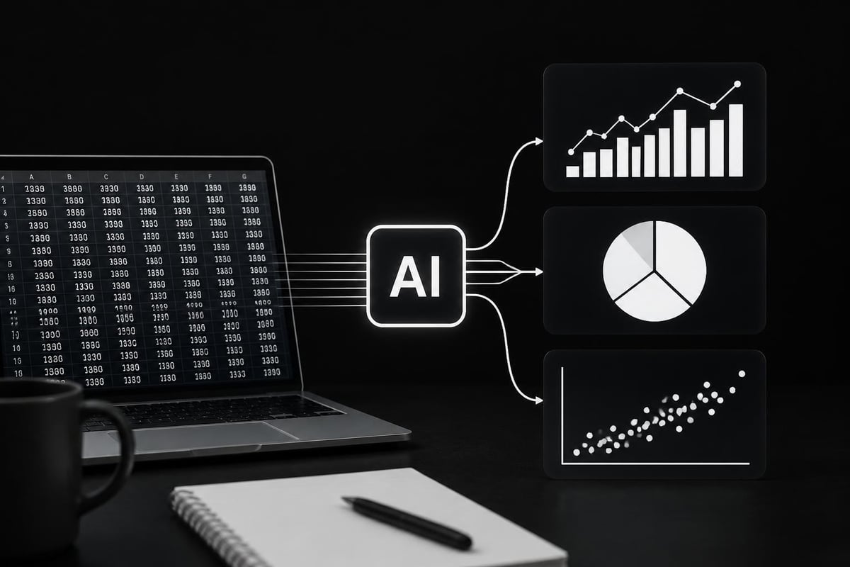 AI analyzing Excel data structure