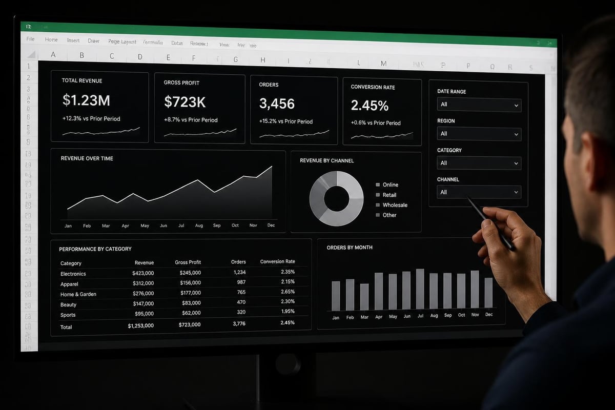 Dashboard component assembly
