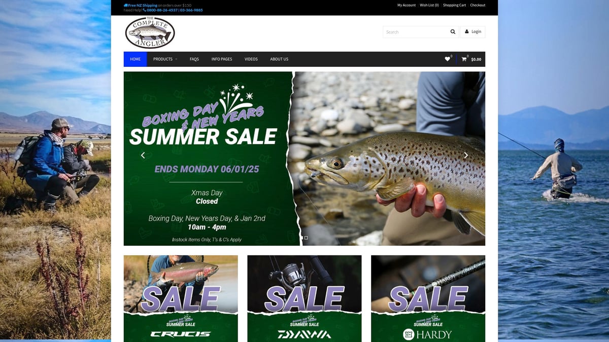 7 Must-Visit Fishing Shops Christchurch Has in 2026 - The Complete Angler Christchurch