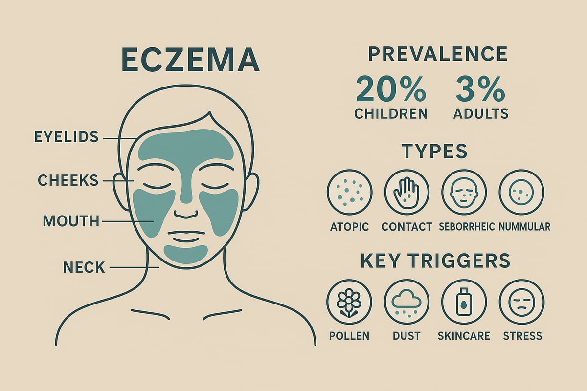 Understanding Eczema on the Face: Causes and Types