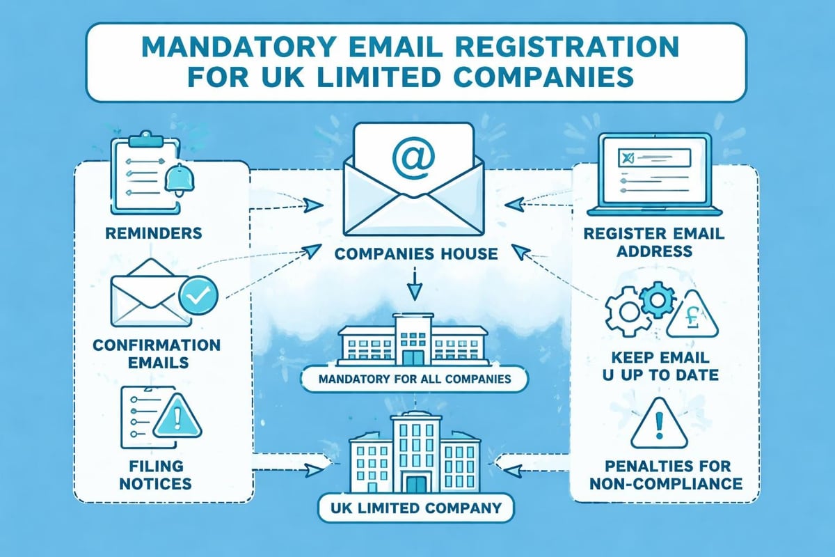 Legal framework for UK business email registration
