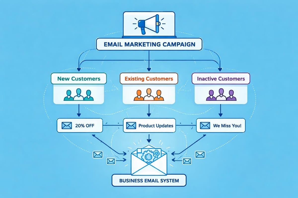 Email marketing workflow integration