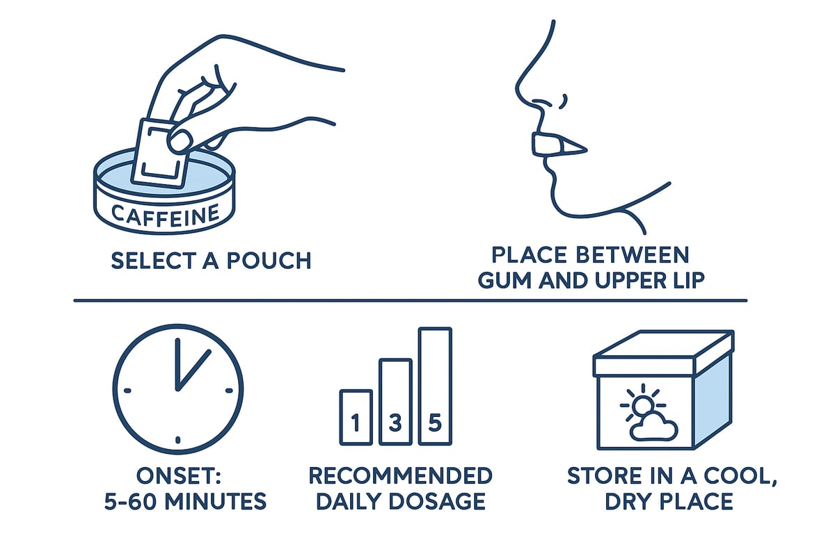 How to Use Caffeine Pouches: Step-by-Step Guide
