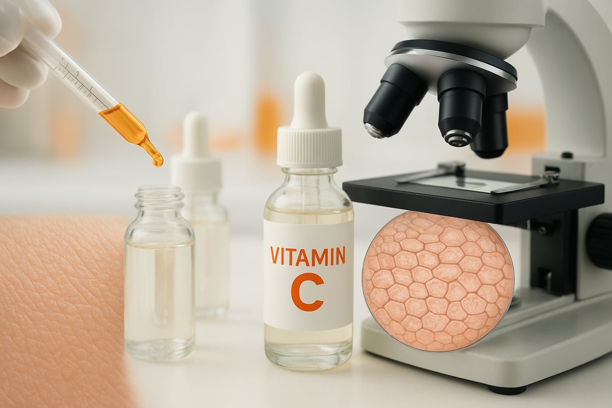 Vetenskapen bakom C-vitamin för huden