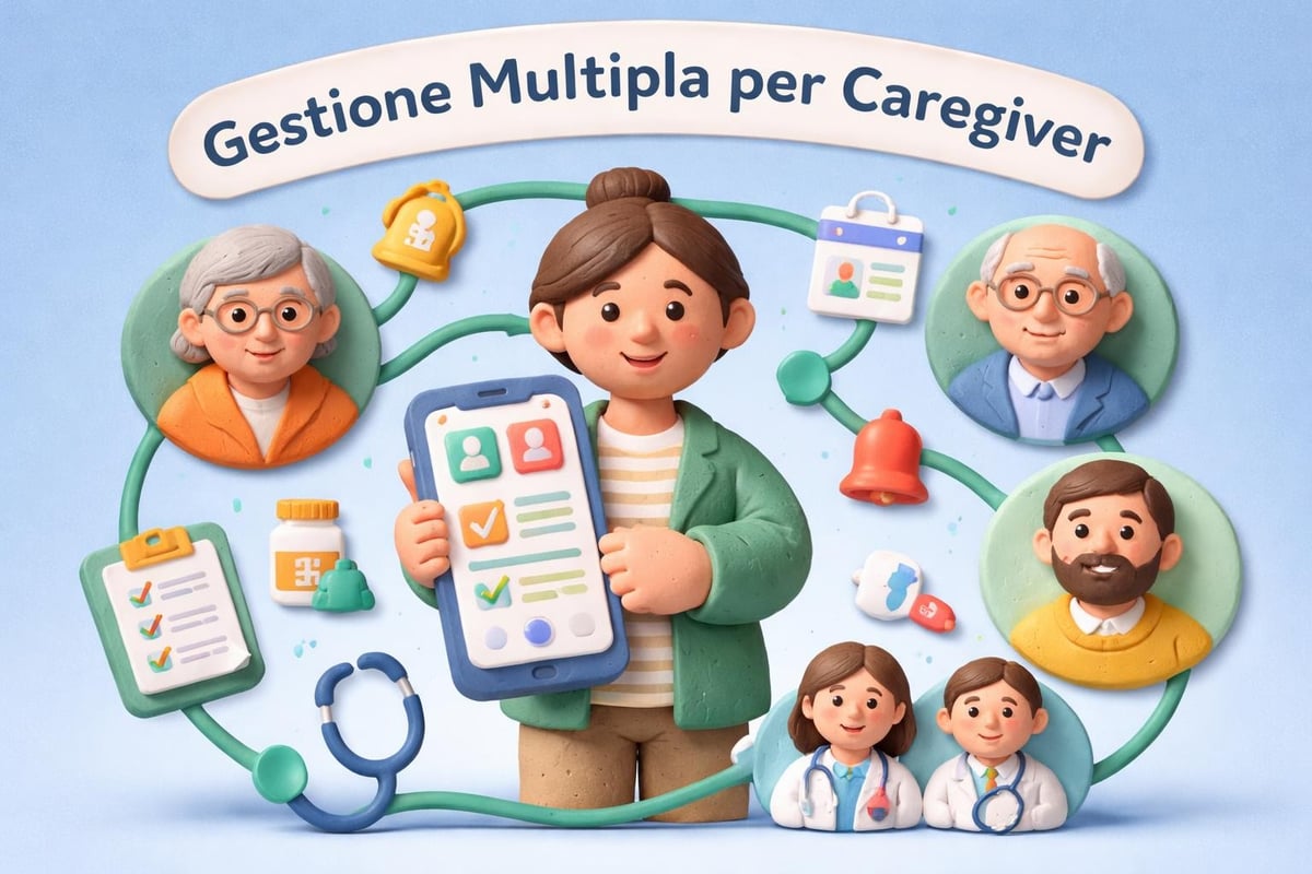 Gestione multi-profilo caregiving