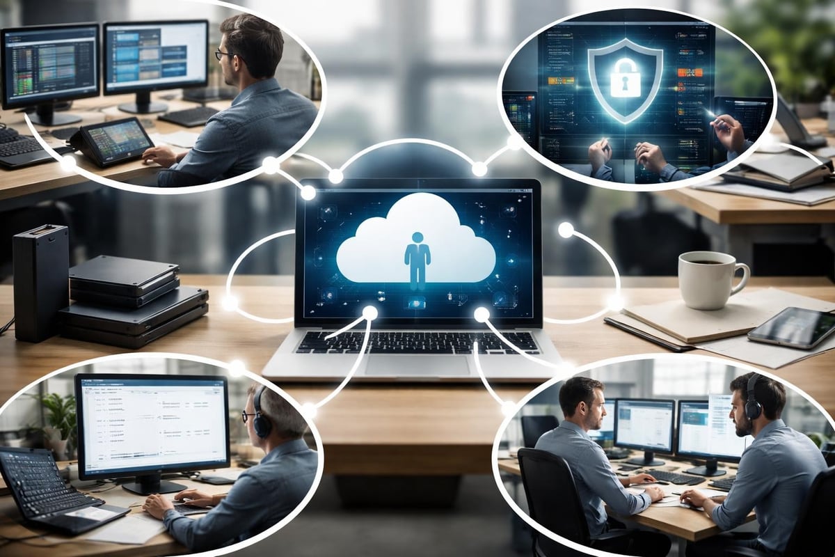 Cloud managed services components