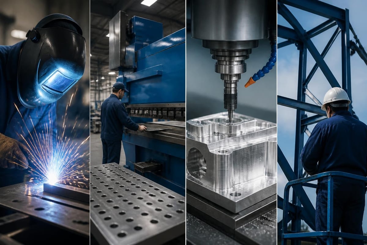 Custom welding shop capabilities