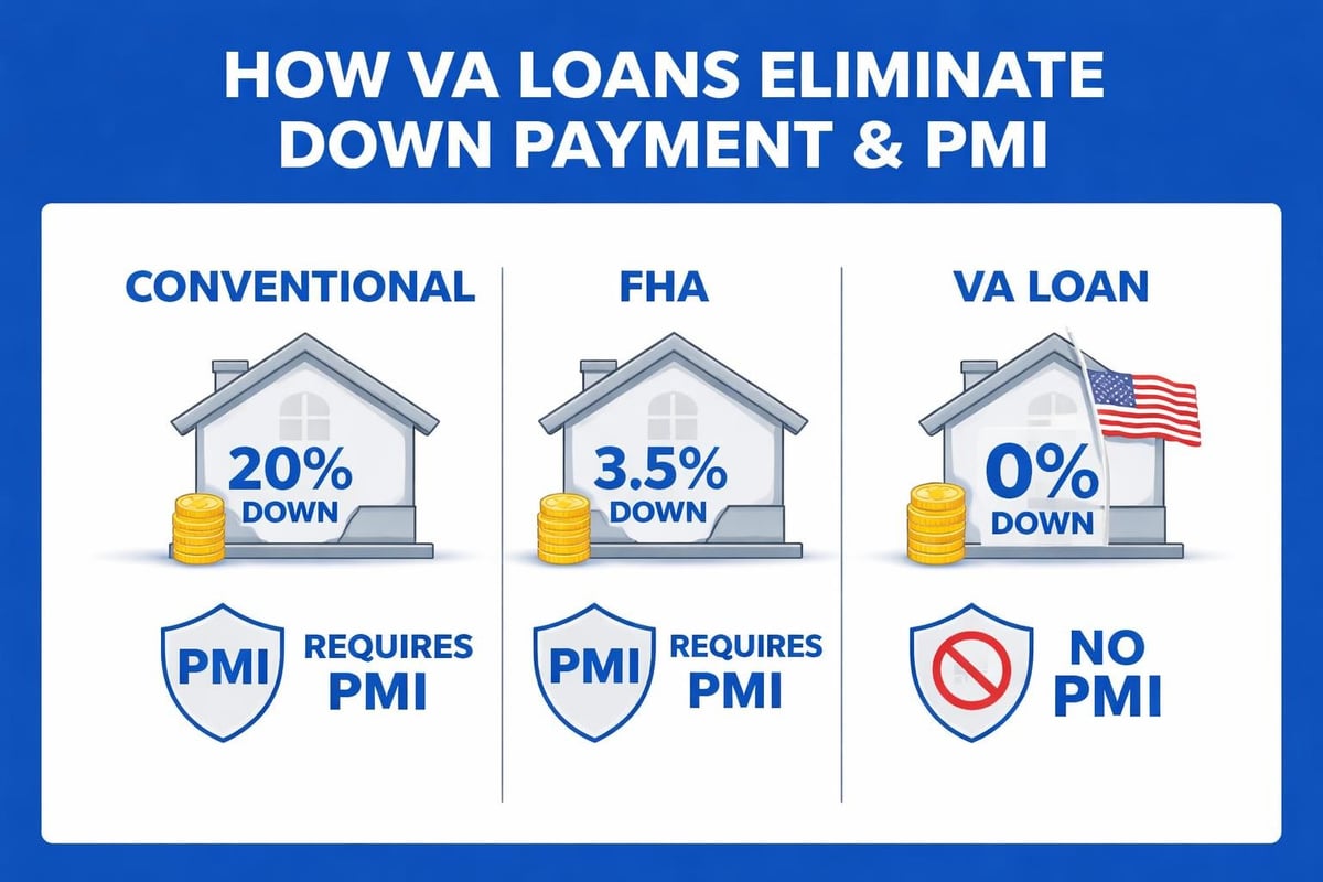 VA loan benefits comparison