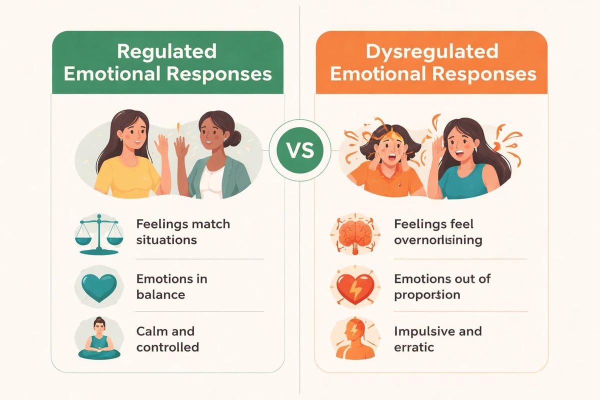 Emotional regulation spectrum