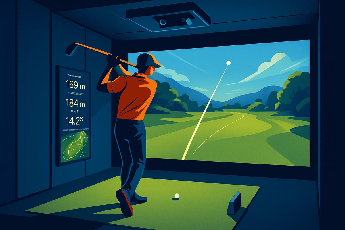 Vad är Simulatorgolf? Tekniken och Möjligheterna 2025