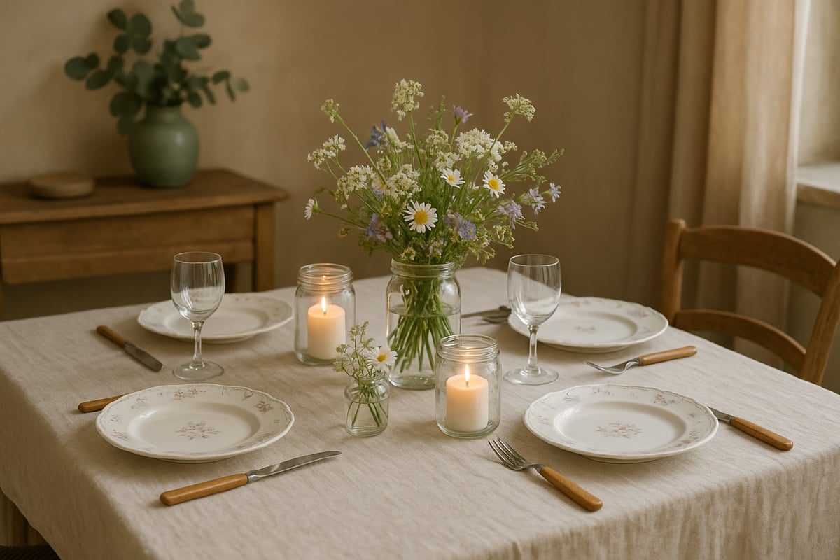 Textiles, Vajillas y Accesorios: El Arte de Vestir la Mesa Country