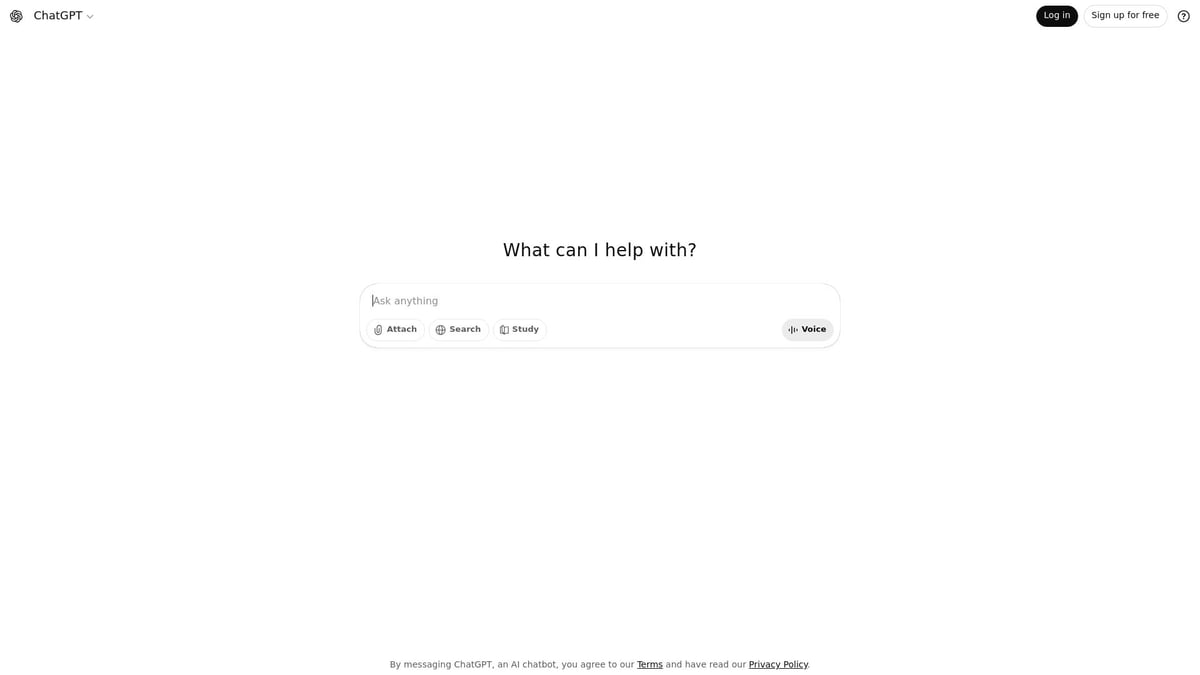 8 Must-Try AI Tools for Startups in 2025 - ChatGPT by OpenAI