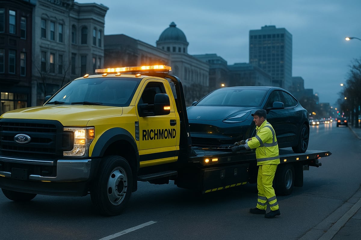 Understanding Richmond’s Tow Truck Services in 2026