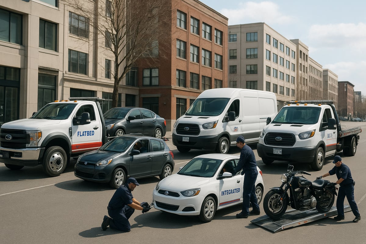 Types of Tow Trucks and Their Uses