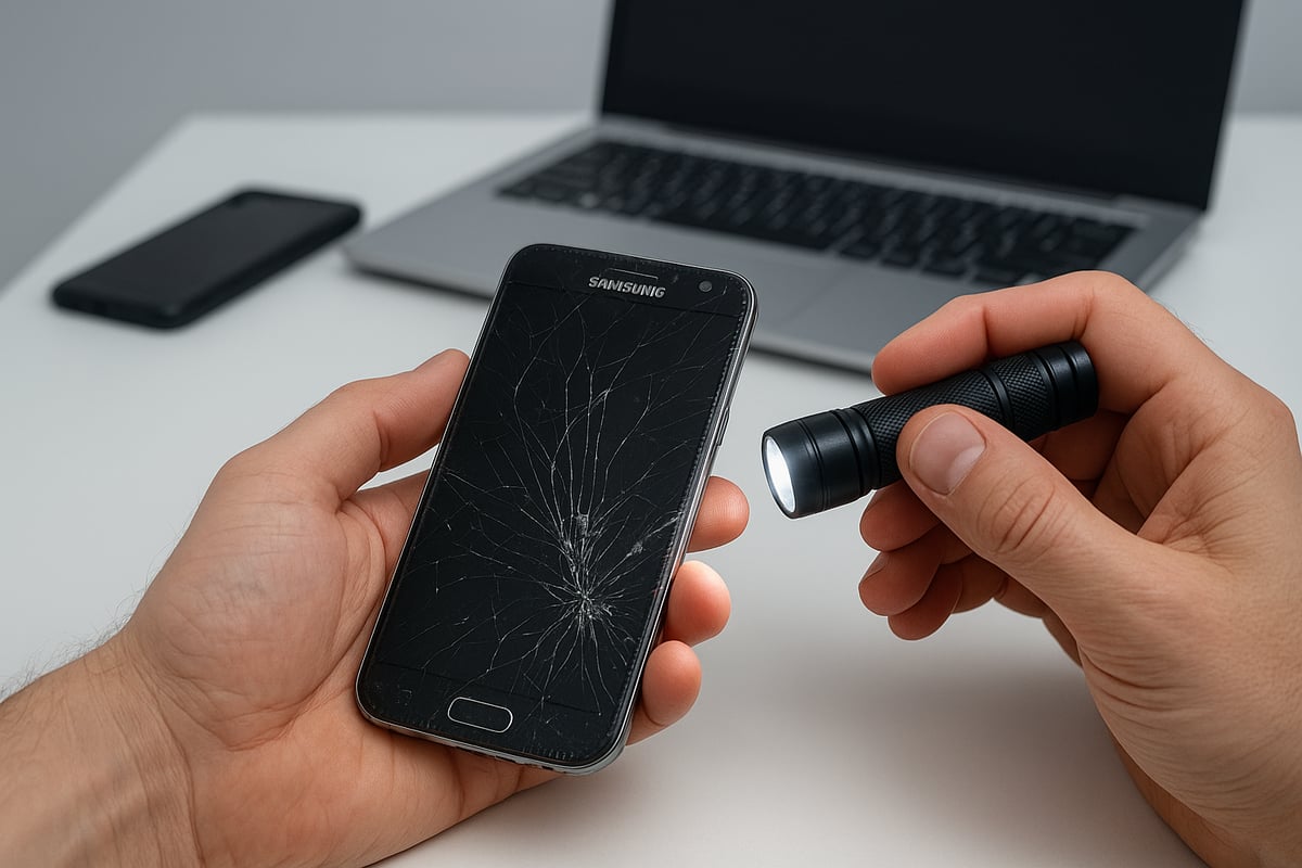 Immediate Steps After Cracking Your Samsung Screen