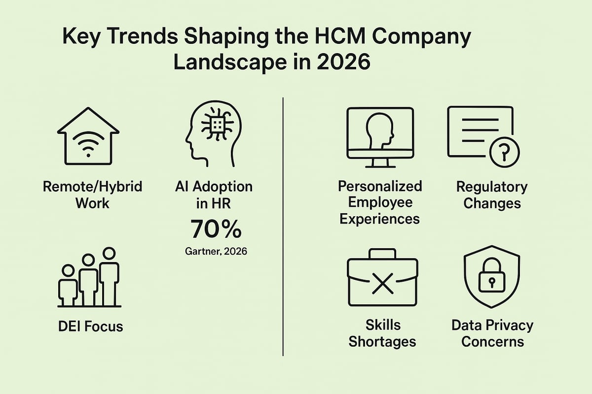 The HCM Landscape in 2026: Trends and Challenges