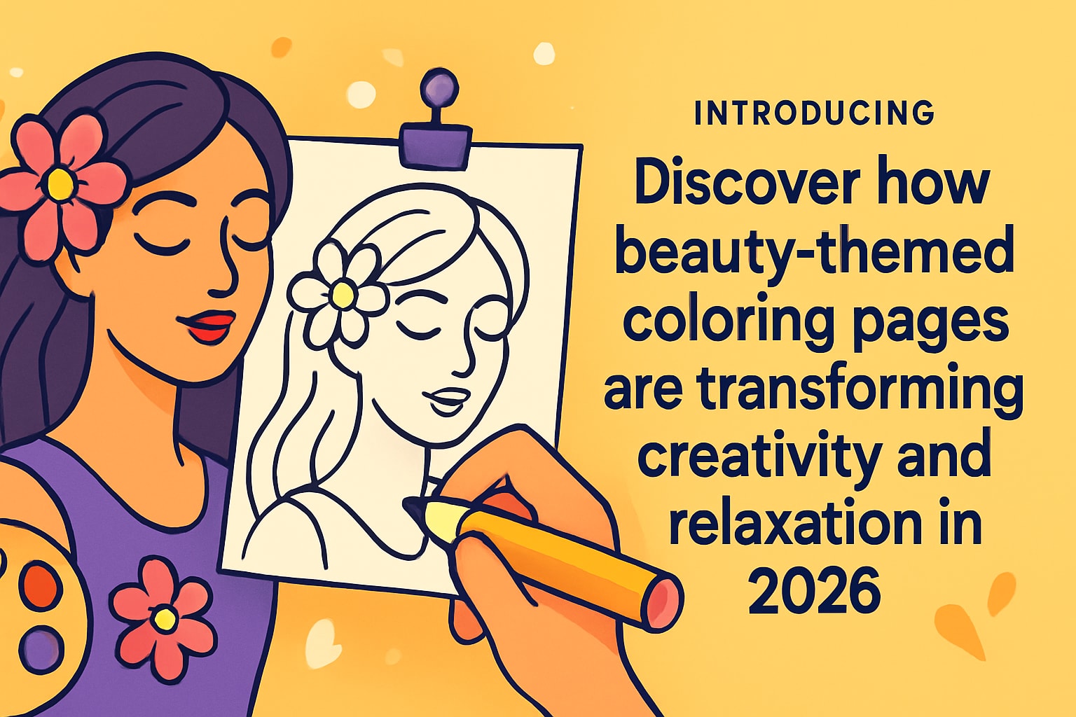 10 Stunning Beauty Coloring Pages to Spark Creativity in 2026
