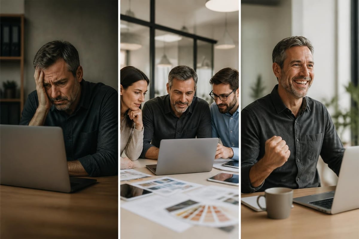 Customer journey transformation through web design