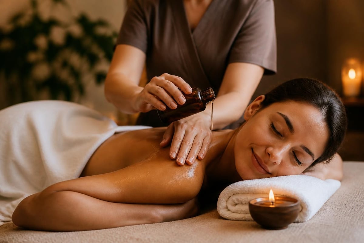 Expérience sensorielle en massage