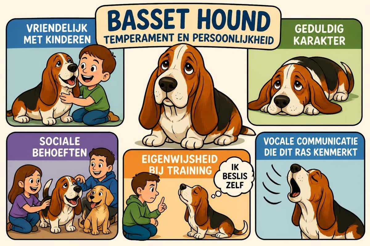 Basset hound temperament
