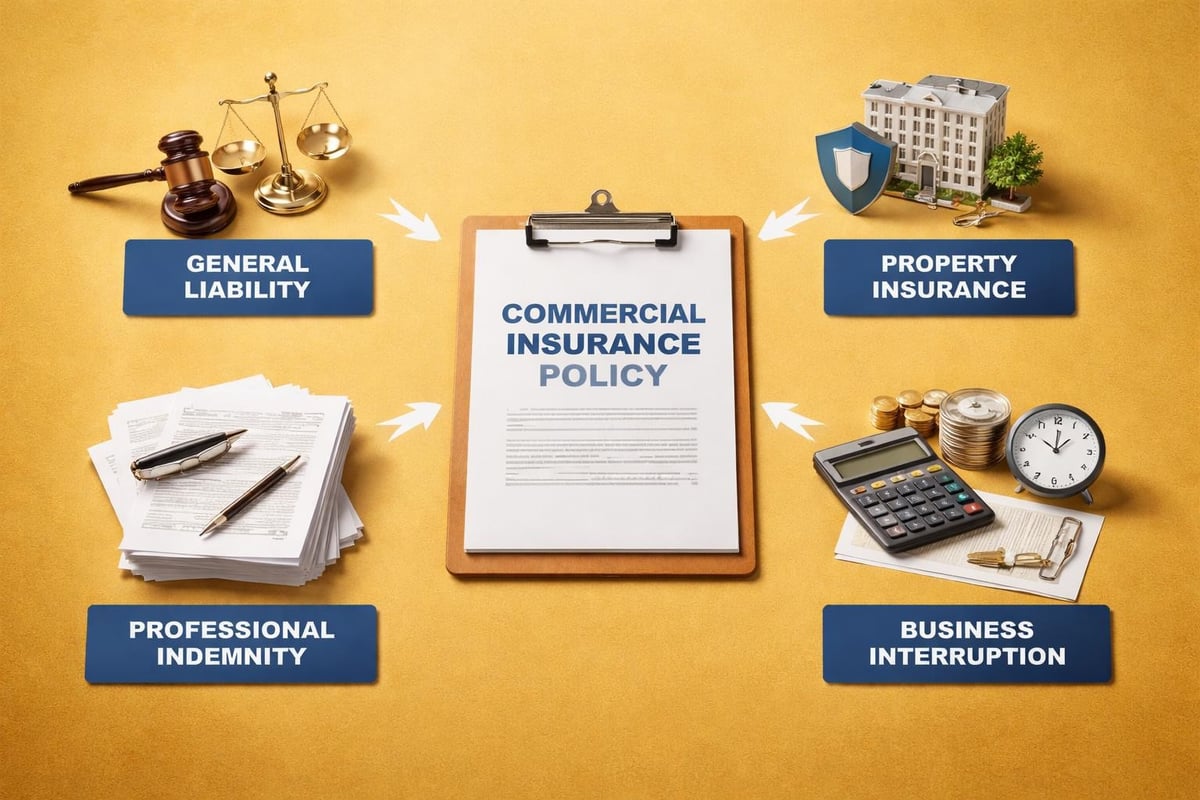 Commercial insurance framework Commercial insurance framework