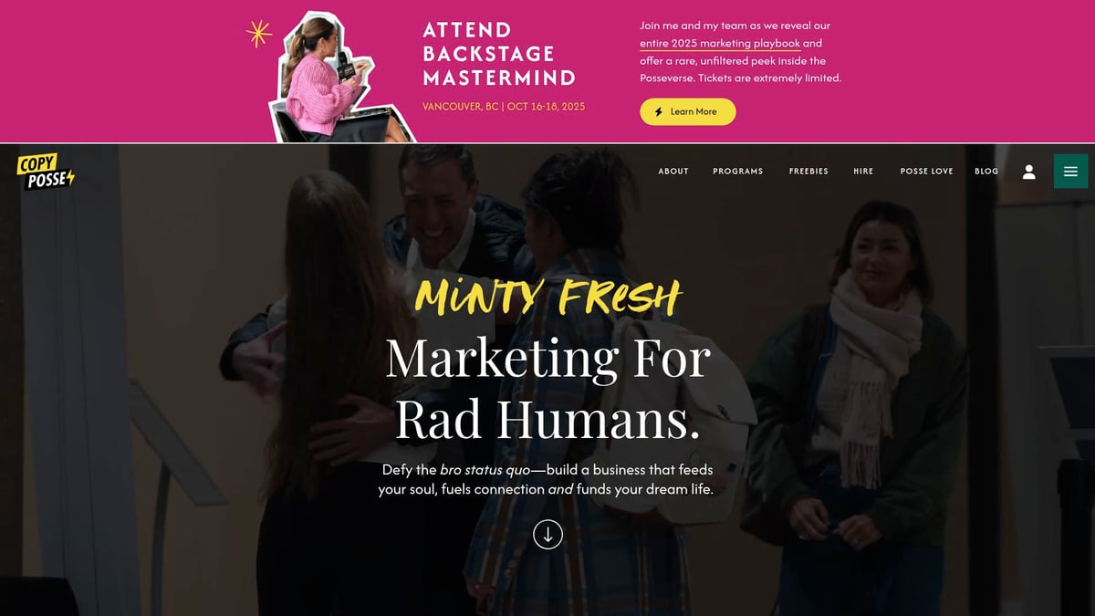 8 Inspiring Personal Brand Website Examples for 2025 - Alex Cattoni