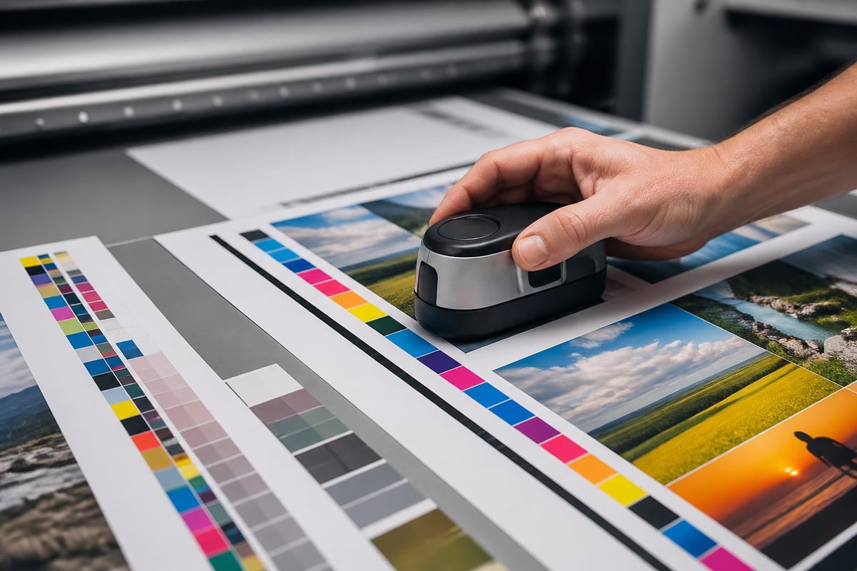 CMYK Qualitätskontrolle