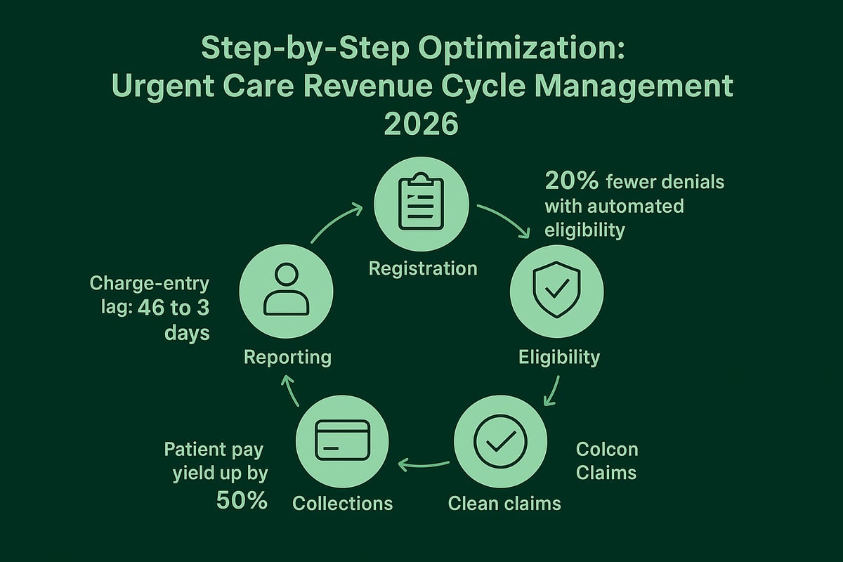 Step-by-Step Guide to Optimizing the Urgent Care Revenue Cycle in 2026