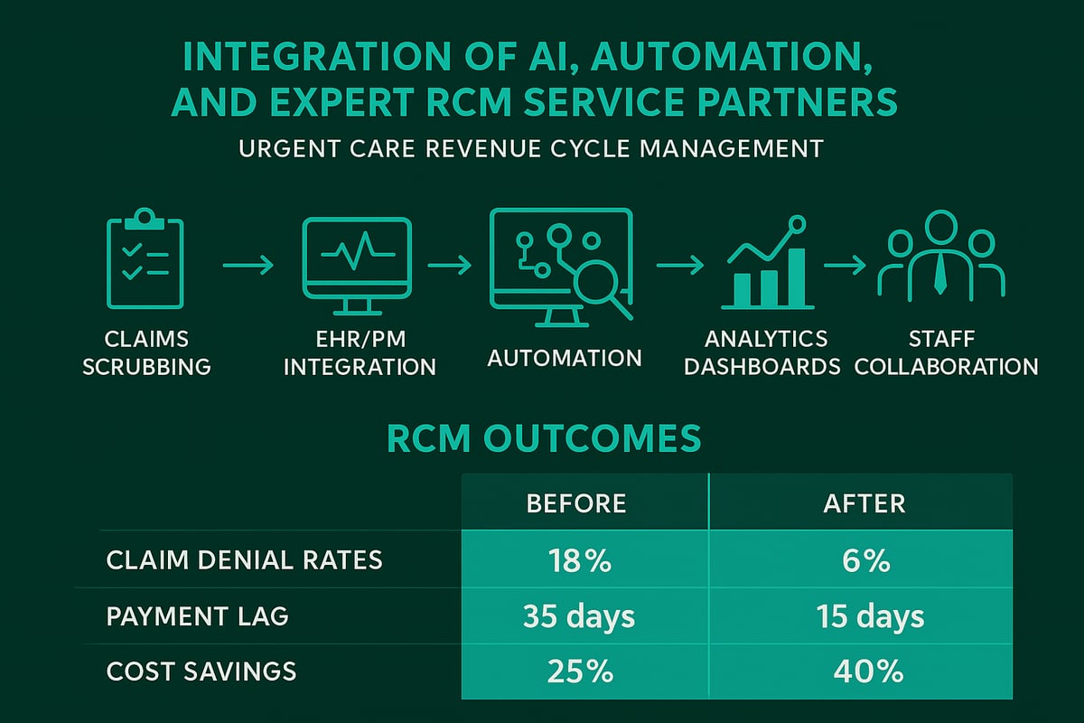 Leveraging Technology, Automation, and RCM Service Partners