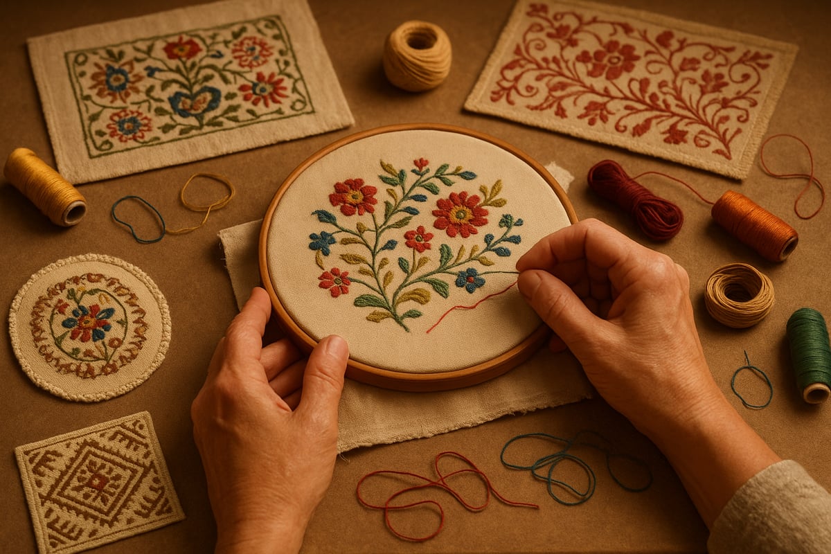 Historia y Evolución del Bordado Artesanal