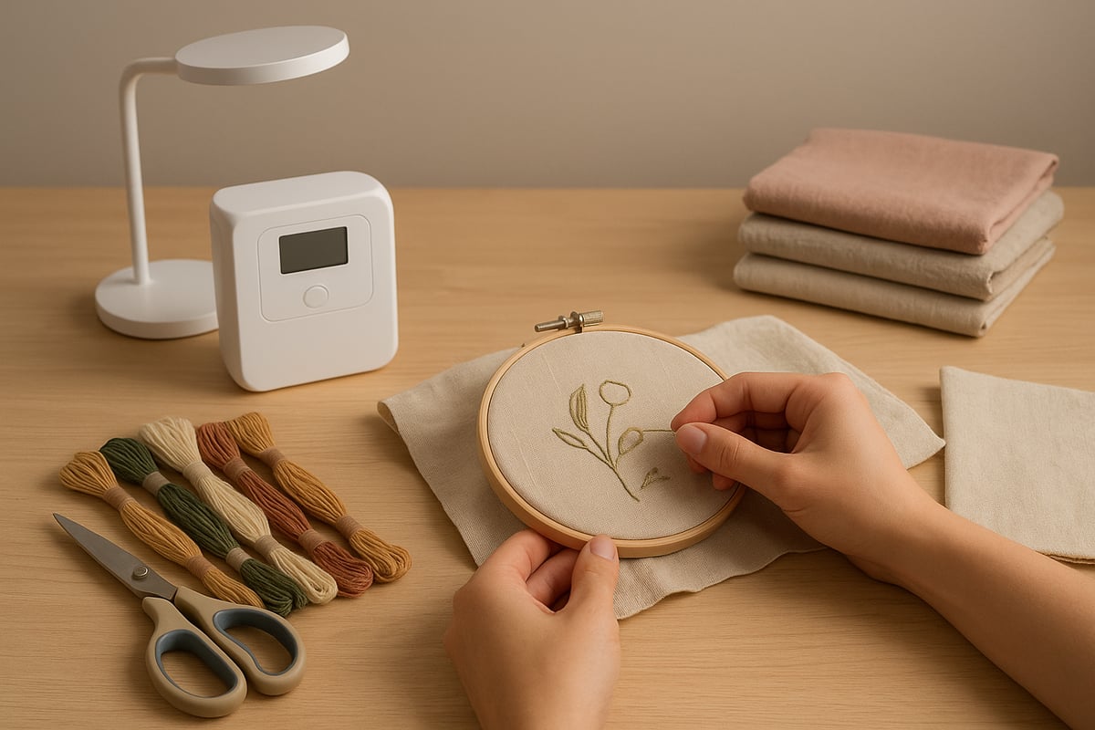 Materiales y Herramientas Modernas para el Bordado en 2026