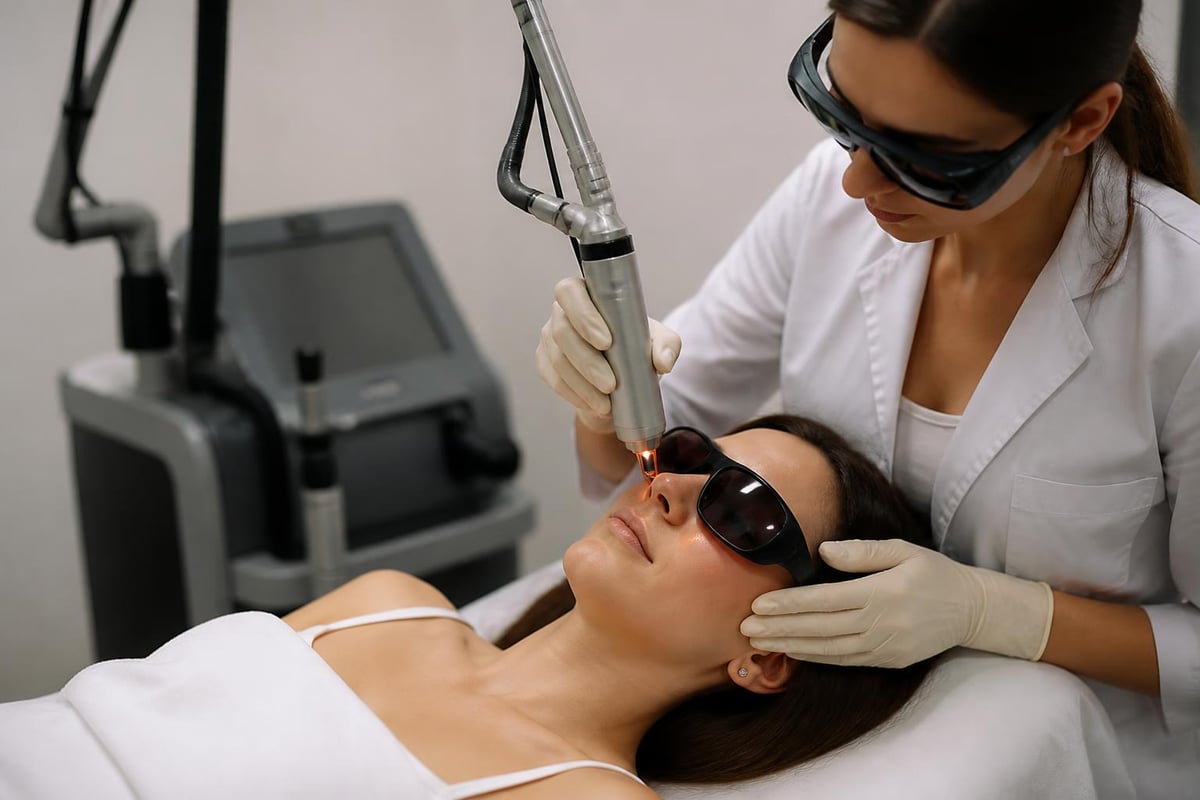 Laser treatment technology selection