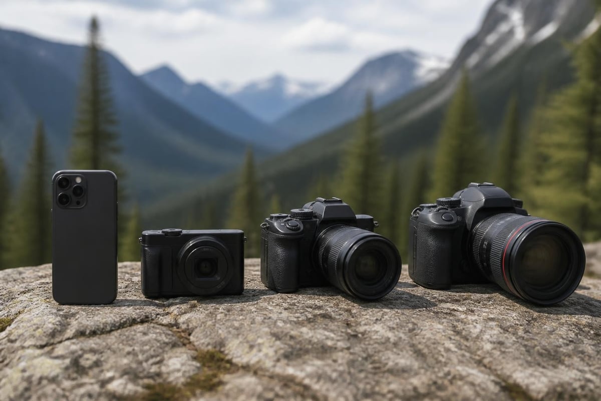 Camera gear selection process