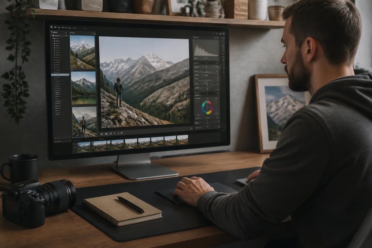 Photo editing workflow