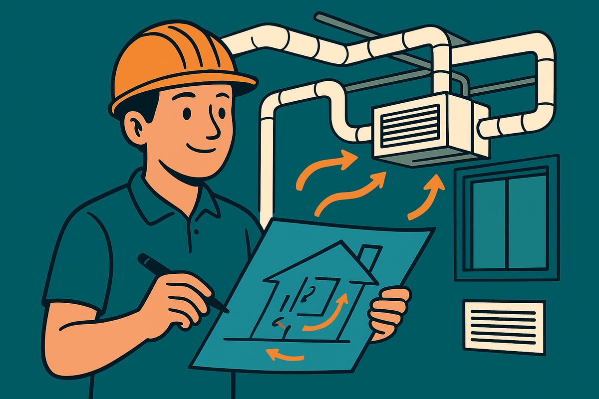 Načrtovanje in izvedba prezračevanja: ključni koraki