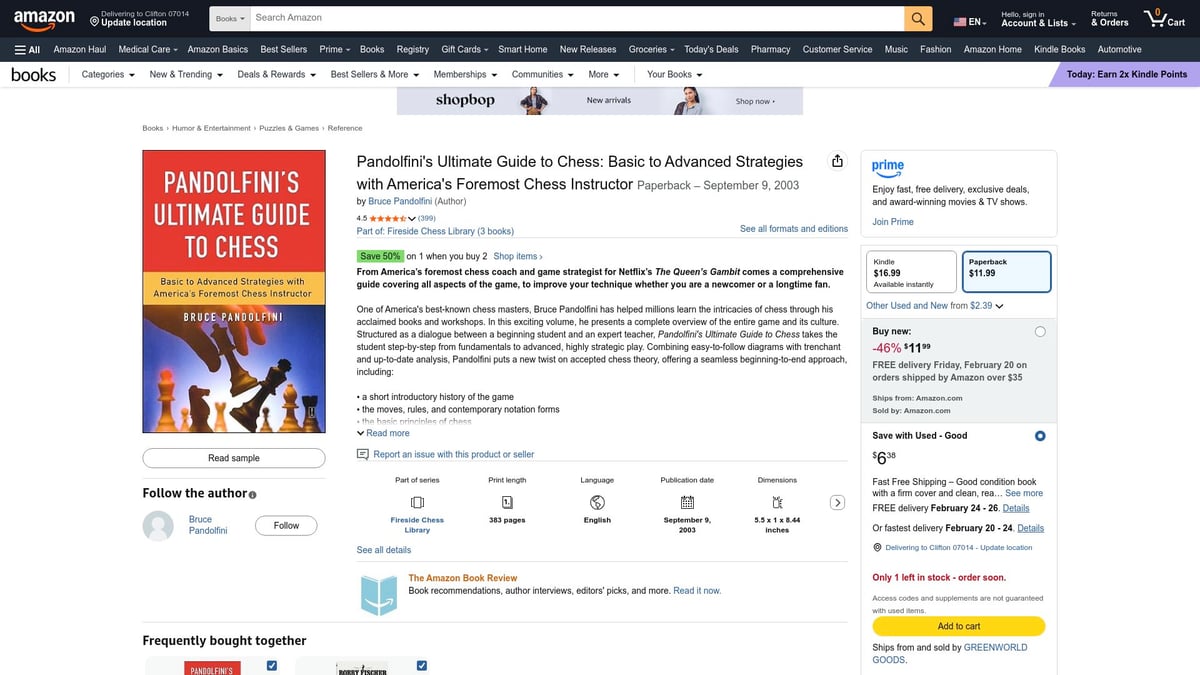 Top Good Chess Books for Beginners to Read in 2026 - Pandolfini's Ultimate Guide to Chess by Bruce Pandolfini